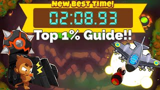 Btd6 Race “Carving Out A Run” in 20893 Top 1 Guide 1st On Upload [upl. by Hebe]