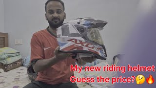 Axor XCross X1 helmet unboxing My new helmet  HubliDharwad [upl. by Sargent]