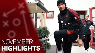 Goals Skills amp Funny Moments  Best of Training  November  FC Bayern [upl. by Eimmelc]