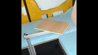 Fitting a Lagun table to the sprinter camper [upl. by Ahswat]