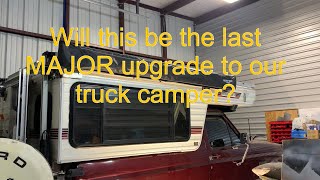 Ford Bronco Truck Camper Build Actuator Roof Lift [upl. by Eimma]