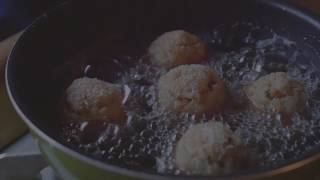 Okara Korokke Soy Pulp Croquette ASMR [upl. by Swann]