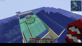 Minecraft Draining an Ocean Monument Create Mod Style [upl. by Walden935]