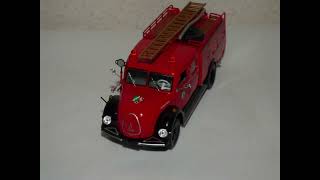 Magirus Deutz German Firetruck new decaled 143 [upl. by Revolc737]