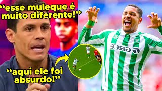 🔥VITOR ROQUE MARCA E DEIXA OS ESPANHÓIS EM CHOQUE VITOR ROQUE É DECISVO EM VITÓRIA DO BÉTIS [upl. by Bain]