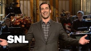 Jon Hamm Monologue Ad Man  Saturday Night Live [upl. by Staford]