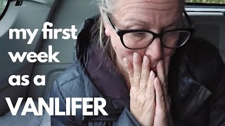 My first week as a VAN LIFER  Car Life to Van Life  Living in a Van [upl. by Uke]