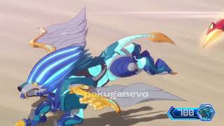 Hydorous amp Howlkor  All Nova Forms  Bakugan Legends [upl. by Ysnat]