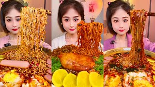 Chinese food mukbang a delicious and satisfying experience  spicy food eating challenge [upl. by Alyehc]