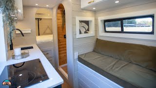 Custom ProMaster Van Build w Cedar Bathroom [upl. by Eenimod]