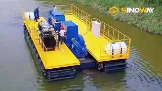 Amphibious transporter with pumping system [upl. by Zednanref]