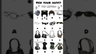 PICK YOUR OUTFIT✨ [upl. by Argent]