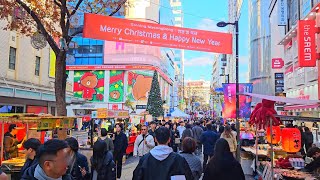 Seoul KOREA  Myeongdong Shopping Street 2024 Travel Vlog [upl. by Haerdna]