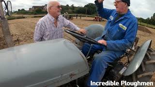 1951 Ferguson TEF20 21 LItre 4Cyl Diesel Tractor 28HP with Ferguson Plough [upl. by Naarah]