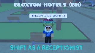 Receptionist Shift  Bloxton Hotels [upl. by Ylimme]