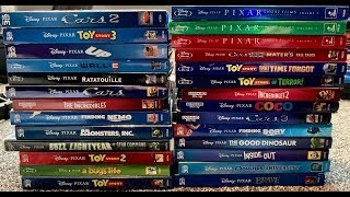 My Complete DisneyPixar 4K BluRay DVD Collection  February 2019 Update [upl. by Wiskind]