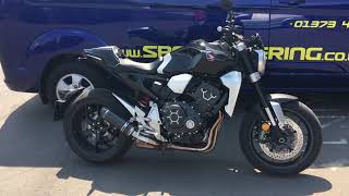 2018 Honda CB1000R  SP Engineering Diabolus Exhaust [upl. by Yram525]