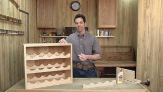 Woodworking Around the Home with the Neighborhood Carpenter  01 Building a Wine Rack [upl. by Rebbecca295]