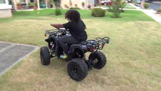 Tao Tforce ATV Test Ride [upl. by Chessa]