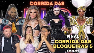 FINAL CORRIDA DAS BLOGUEIRAS 5  REACT [upl. by Zandt]