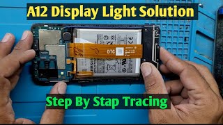 Samsung A12 Display Light Problem Solution [upl. by Haneeja]