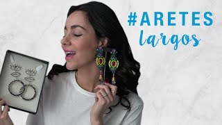 ¿Cómo usar y combinar aretes largos con tu outfit  MDM  Tendencia maxi aretes [upl. by Lurie568]