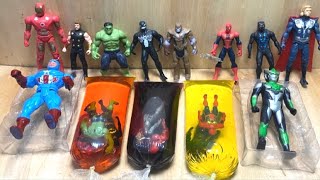 AVENGERS TOYS 16 Action Figure Spiderman Superman Batman IronmanHulkThor Captain America [upl. by Waynant]