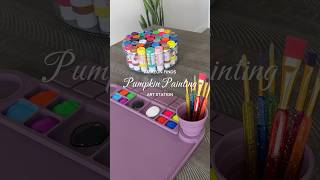 Painting Pumpkins Art Station Restock 🎨🎃 pumpkinpainting pumpkinpaintingideas amazonfinds [upl. by Barthol196]