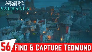 ASSASSINS CREED VALHALLA Gameplay Part 56  Find And Capture Tedmund  Rouecistre Fortress [upl. by Agler]