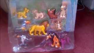 Lion King Disneystore Figures Review [upl. by Sesylu]