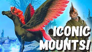 ALL Mounts Added in Heavensward amp How to Get Them  Things to Get Before Dawntrail  FFXIV [upl. by Hoebart]