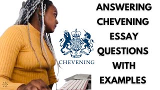 CHEVENING SCHOLARSHIP Winning Scholarship Essays with examples  EP 5  Miss Glossary [upl. by Kwei]