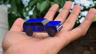 How to make car at home Handmade carhow to make paper carcars papertoy toys papercrafts craft [upl. by Relyuc797]