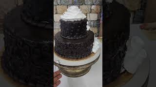 Chocolate cake। Truffles cake। Chocolate cake 2 step। chocolate cake tutorial। chocolate cake recipe [upl. by Niki]