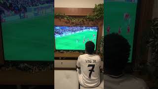 Viniscius junior watching mbappe football funnyomentd fyp [upl. by Nywled850]