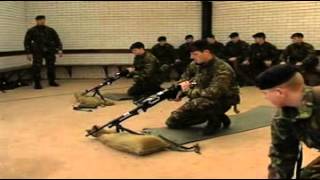 Week 19 Royal Marines TrainingGeneral Purpose Machine Gun [upl. by Laurella]