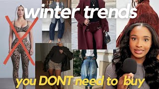 winter 2024 fashion trends youre wasting your money on [upl. by Juno362]