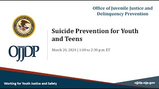 Suicide Prevention for Youth and Teens [upl. by Dennis]