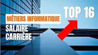 Les 16 métiers de linformatique les plus demandés en 2023  salaires et carrière [upl. by Kenon]