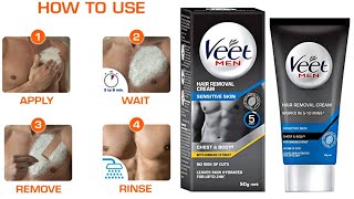 Full Review video is in the Description  Veet Men Hair removal Cream  Rohit Kindra [upl. by Nairam856]