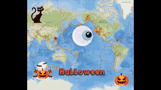 Halloween Earthquake Activity Chance of Xflares Thursday 10312024 [upl. by Anytsyrk]