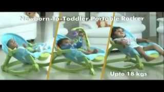 FISHER PRICE Newborn Toddler Rocker [upl. by Teryn972]