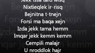 Glen Vella Nghix Biss Ghalik Lyrics [upl. by Adelaida]