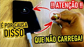 Celular Motorola não carrega É POR CAUSA DISSO AQUI Veja isso primeiro antes de levar no técnico [upl. by Riancho454]