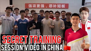 WHY WE ARE BACK FROM CHINESE  China Team Badminton training [upl. by Ettinger]