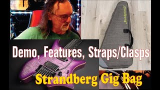 Strandberg Gig Bag Boden Prog NX 7 Guitar  Features Straps Clasps [upl. by Rutledge]