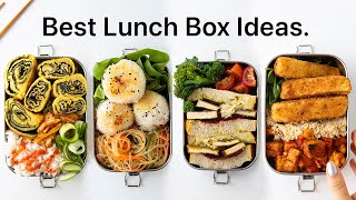 Must Try Lunch Box Ideas for work  school  vegan bento [upl. by Eitsirhc]