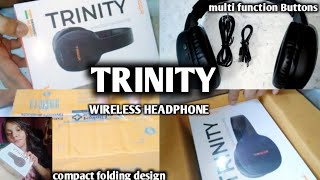 unboxing headphone🤘unboxing product from Flipkart 🔥 my vlogging video unboxing wireless headphones [upl. by Aerua]