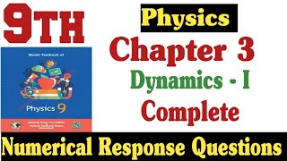 class 9 physics chapter 3 numericals  national book foundation class 9 physics  fazal academy [upl. by Ennayar]