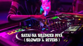 SATAI NA SILENCER PIYA 🔥🦁  SLOWED AND REVERB  SHIVAM01 [upl. by Oivat]